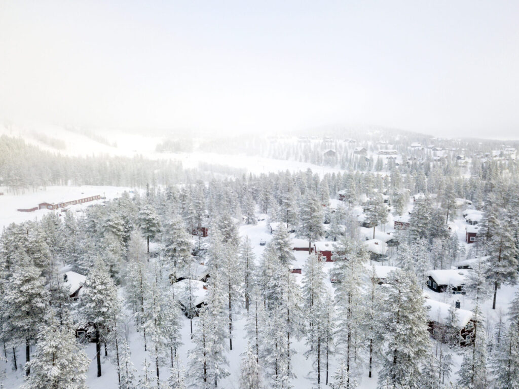 Centrumbyn i Orsa Grönklitt