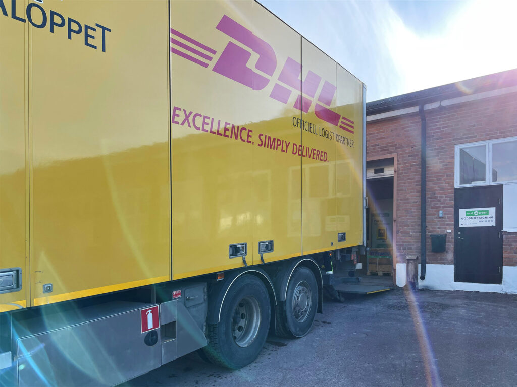 Snabba leveranser från Next Green med DHL