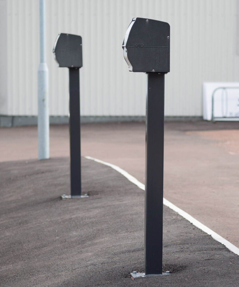 Next Green Piedestal Dynamic med dubbel FL13 fläns för exempelvis motorvärmarhuv