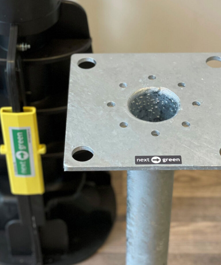 Next Green Fundament GP60 med Markfäste GP60-160 Combo med cc-mått 160