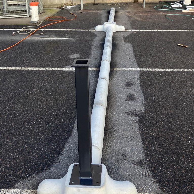 Next Green Next Curb installation med Next Green Piedestal Dynamic