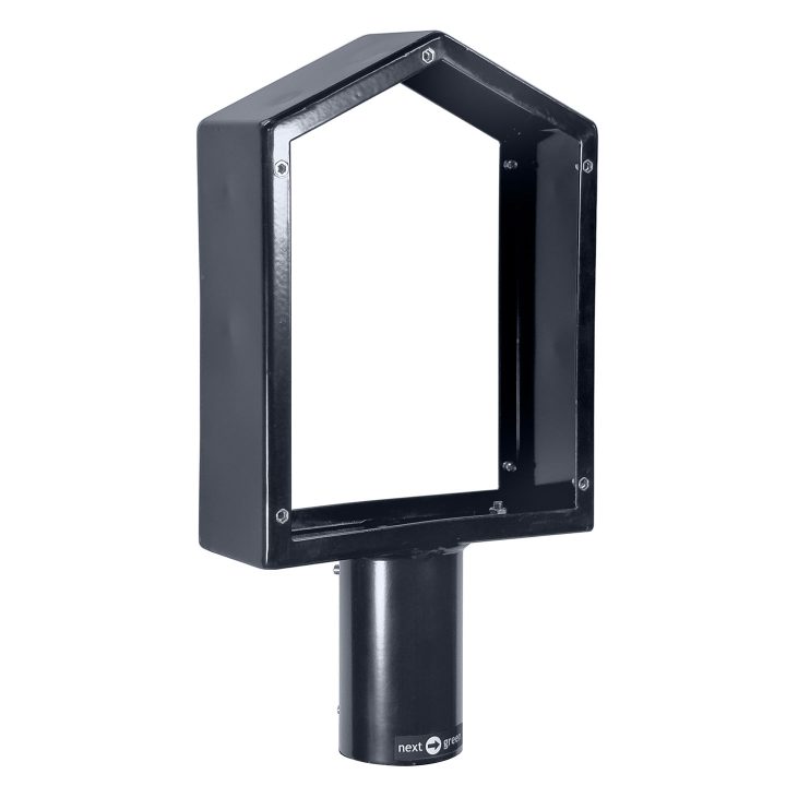 Polebox 220 Slim med dubbelmontage av laddboxar