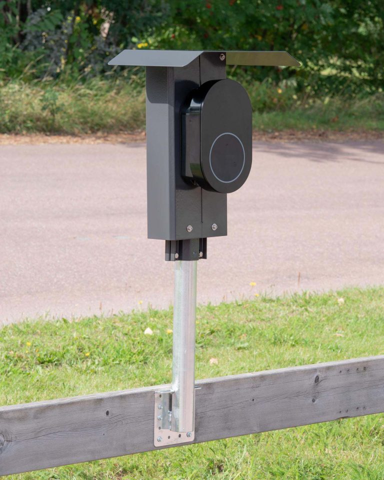 Polebox 190 S för singelmontage av laddboxar