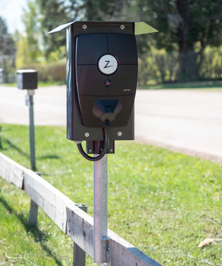 Polebox 270 D med Rörfäste Plank- och fasad 60-540