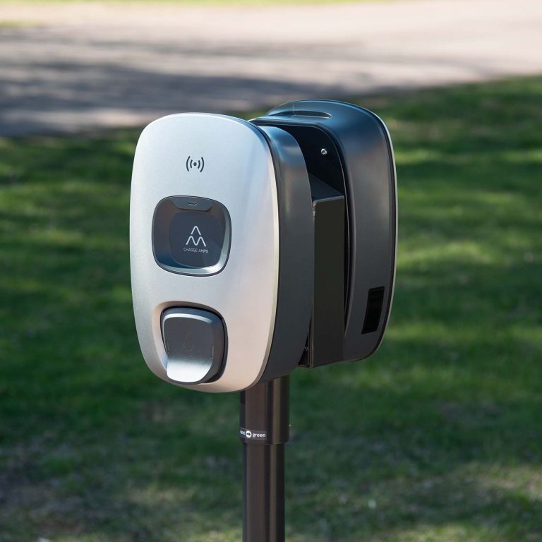 Polebox 220 Slim med Stolprör 1500 mm Varmförzinkat + PL Grafitgrå