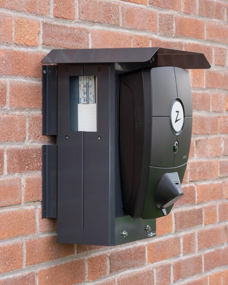Next Green Wallcab 270 Laddboxhållare på vägg