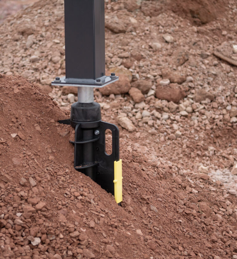 Markfäste GP60-160 Combo i fundament GP60 för laddboxstolpe Next Green Piedestal Next Pole