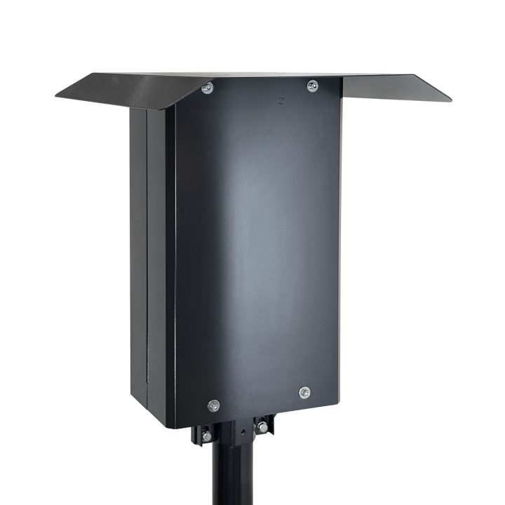 Polebox 270 D för dubbelmontage av laddboxar