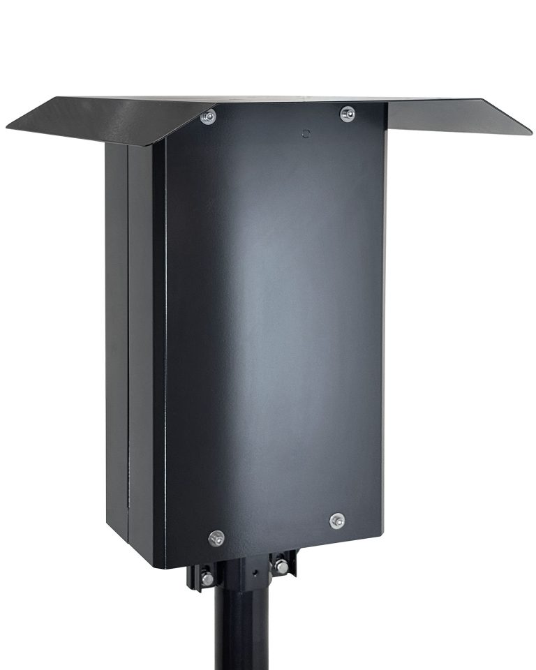 Polebox 270 D för dubbelmontage av laddboxar