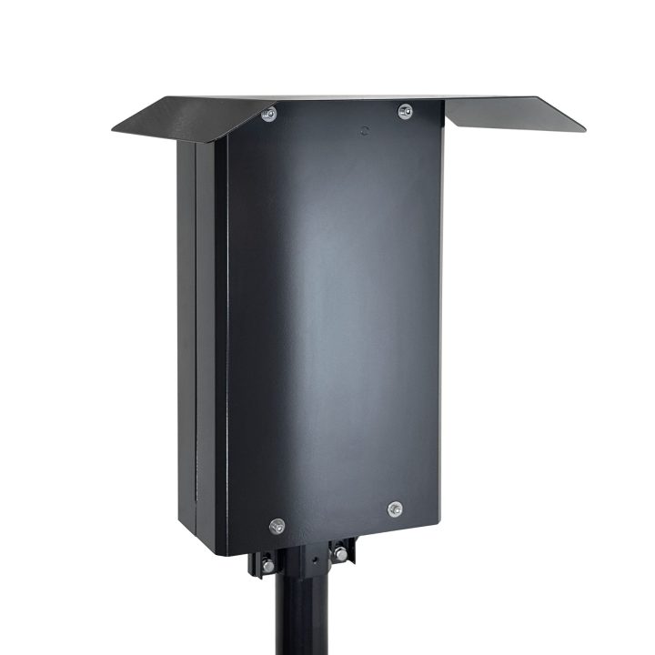 Polebox 270 S för singellmontage av laddboxar